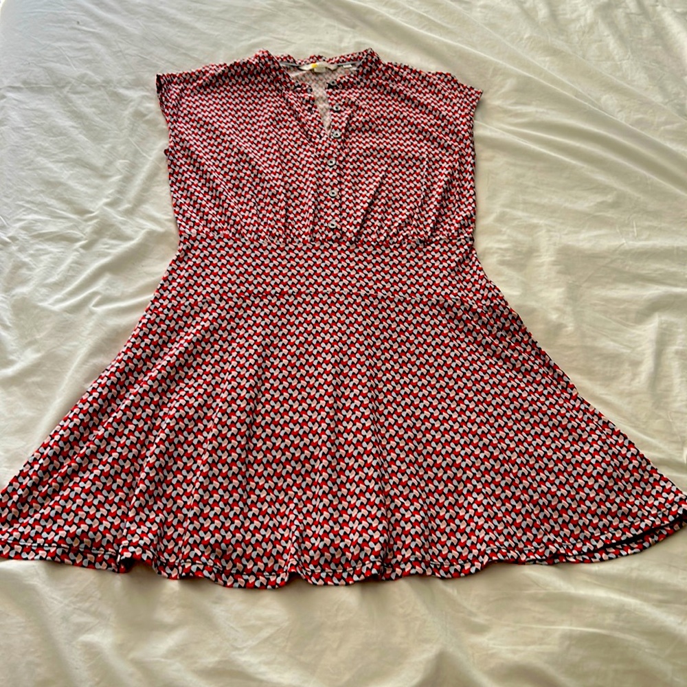 Boden fit and flare mini dress